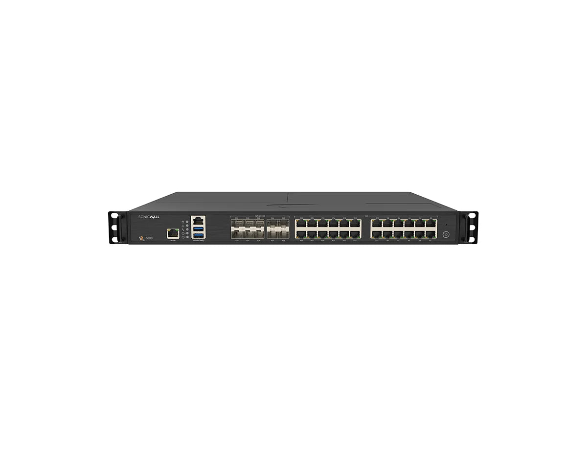 SonicWall NSa 3800 Next-Generation Firewall (NFR) with 2-Year APSS (03-SSC-4670)