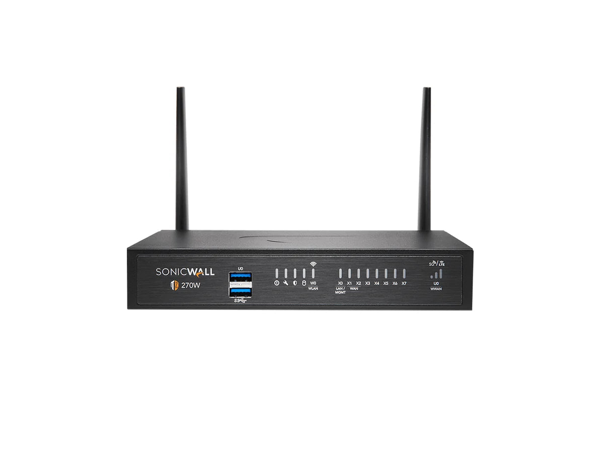 SonicWall TZ 270W Gen 6 Firewall Replacement with 1-Year APSS (INTL) (03-SSC-9041)