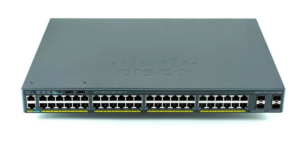 Cisco WS-C2960X-48FPS-AP PoE+ Switch