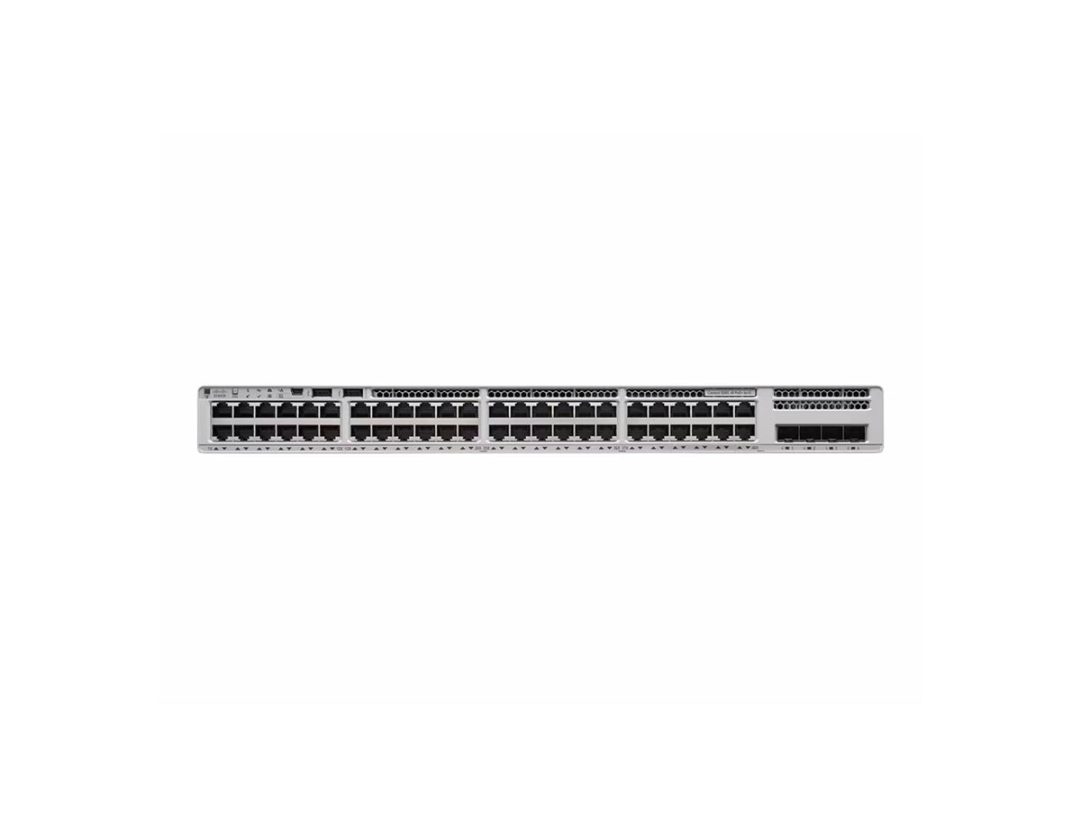 Cisco Catalyst C9200L-48P-4X-E 48-Port PoE+ Switch with 4x10G SFP+ Uplinks, Network Essentials