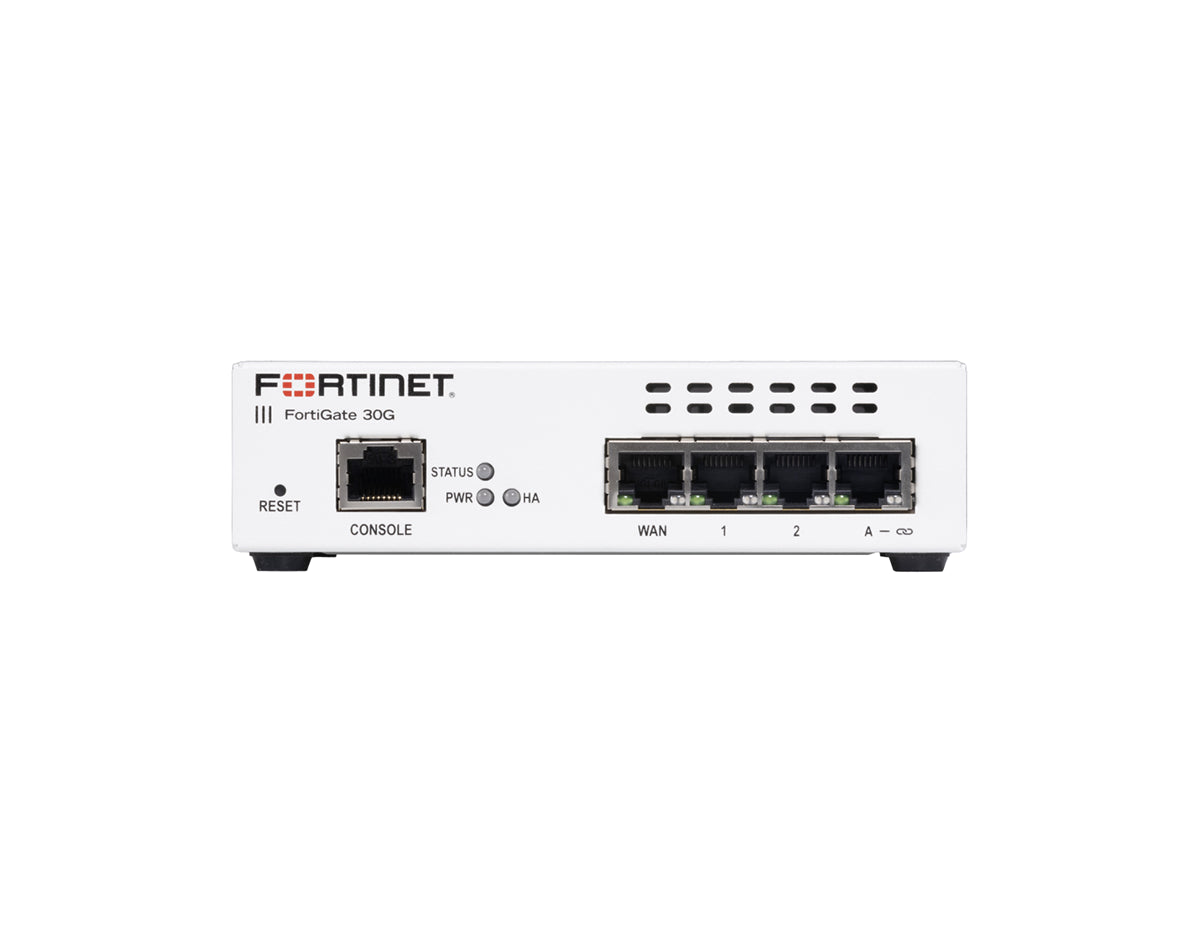 Fortinet FortiWiFi 30G Firewall + 1 Year Enterprise Protection Bundle