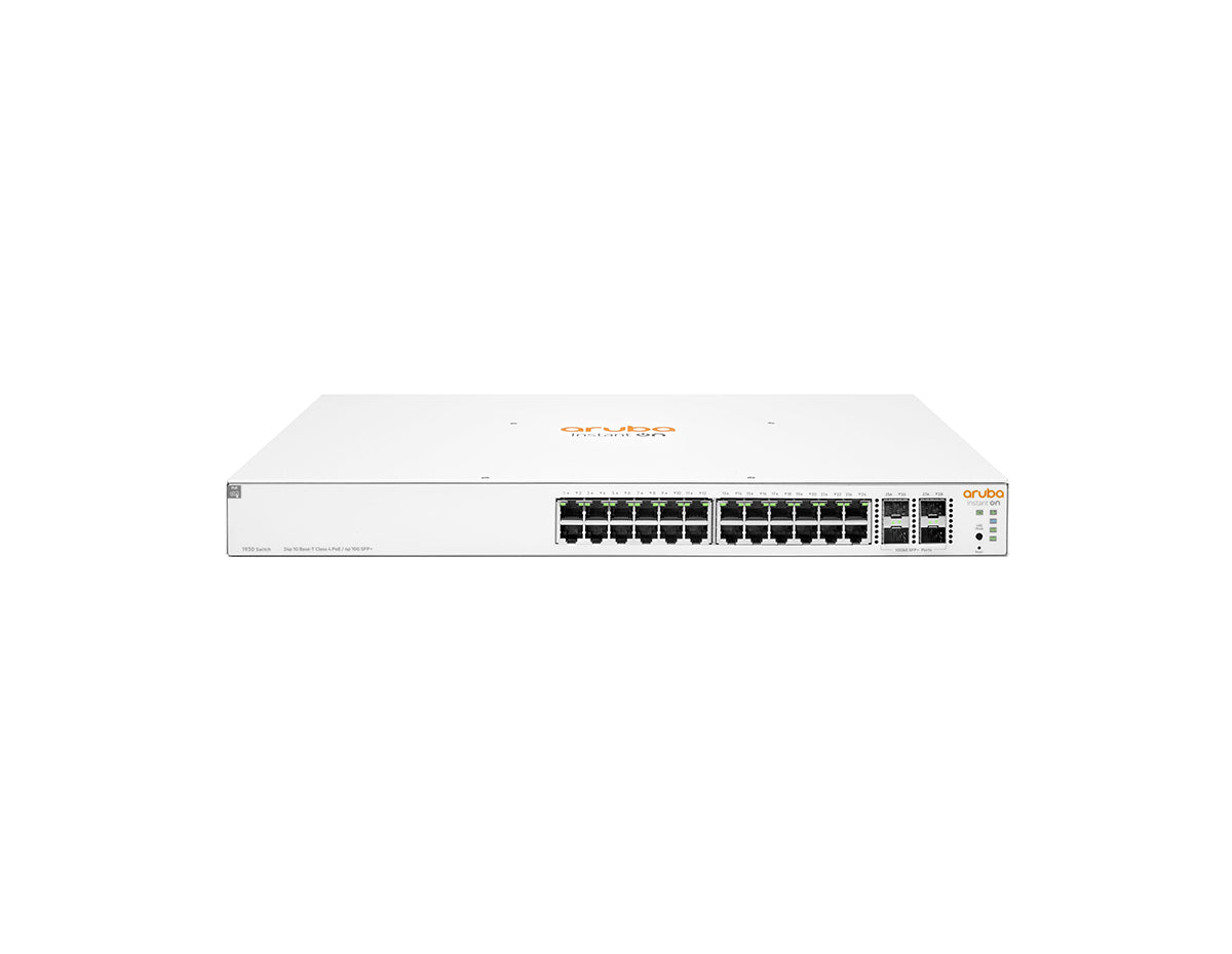 HPE Aruba JL683B Instant On 1930 24-Port Smart Managed PoE Switch