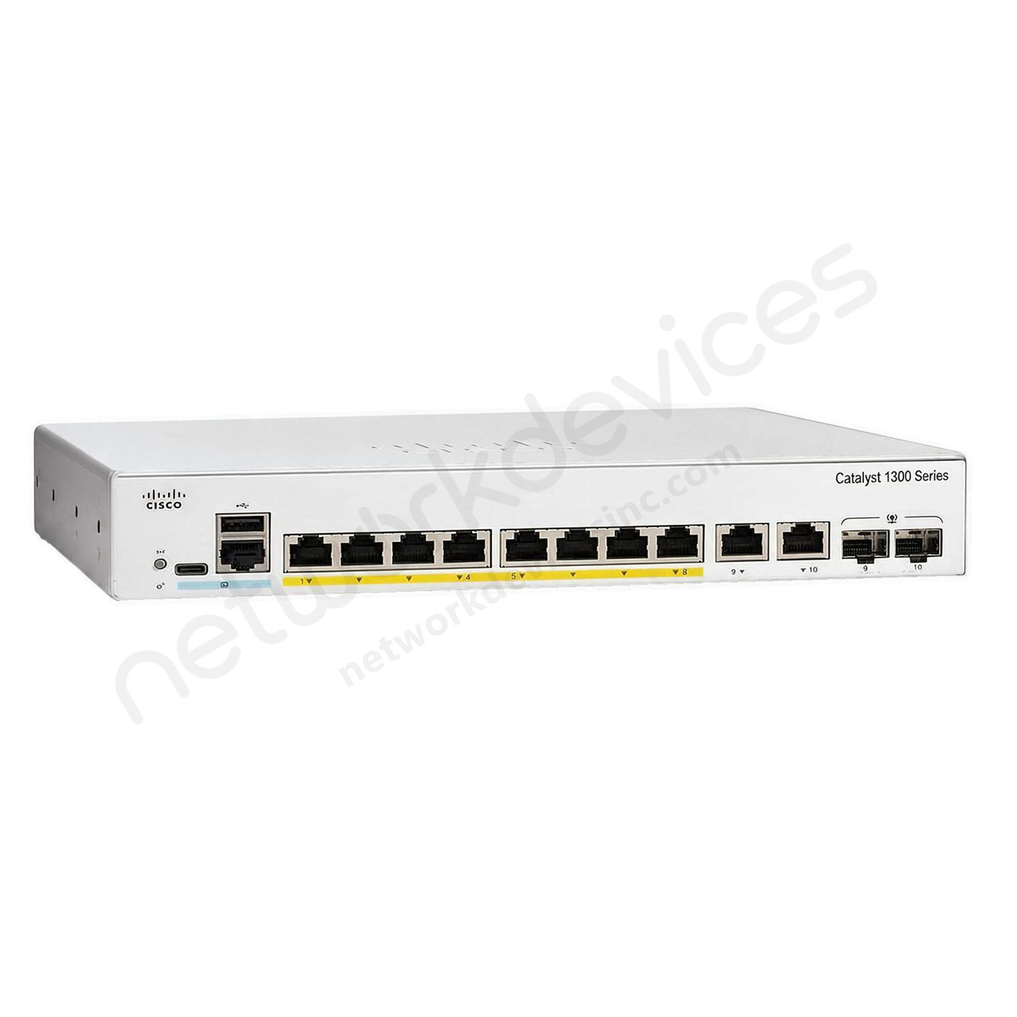 シスコシステムズ Cisco Catalyst C1300-8T-E-2G Cisco Catalyst C1300-8T-E-2G | 8-Port Data | Factory Sealed