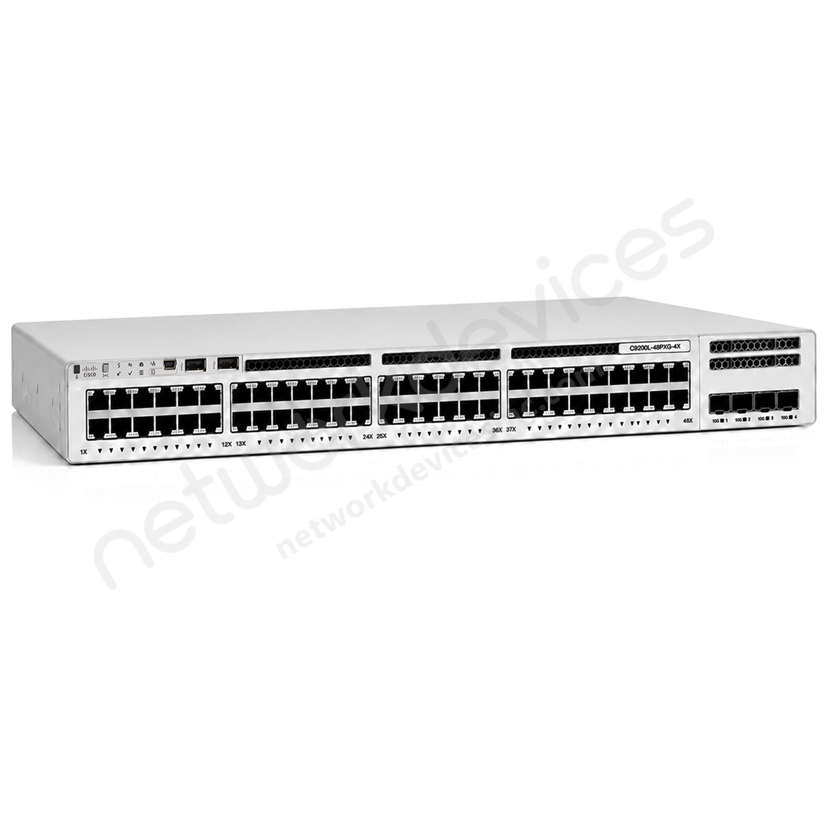Cisco Catalyst C9200L-48PXG-4X-E mGig PoE+ Switch, 4x10G, Network Essentials