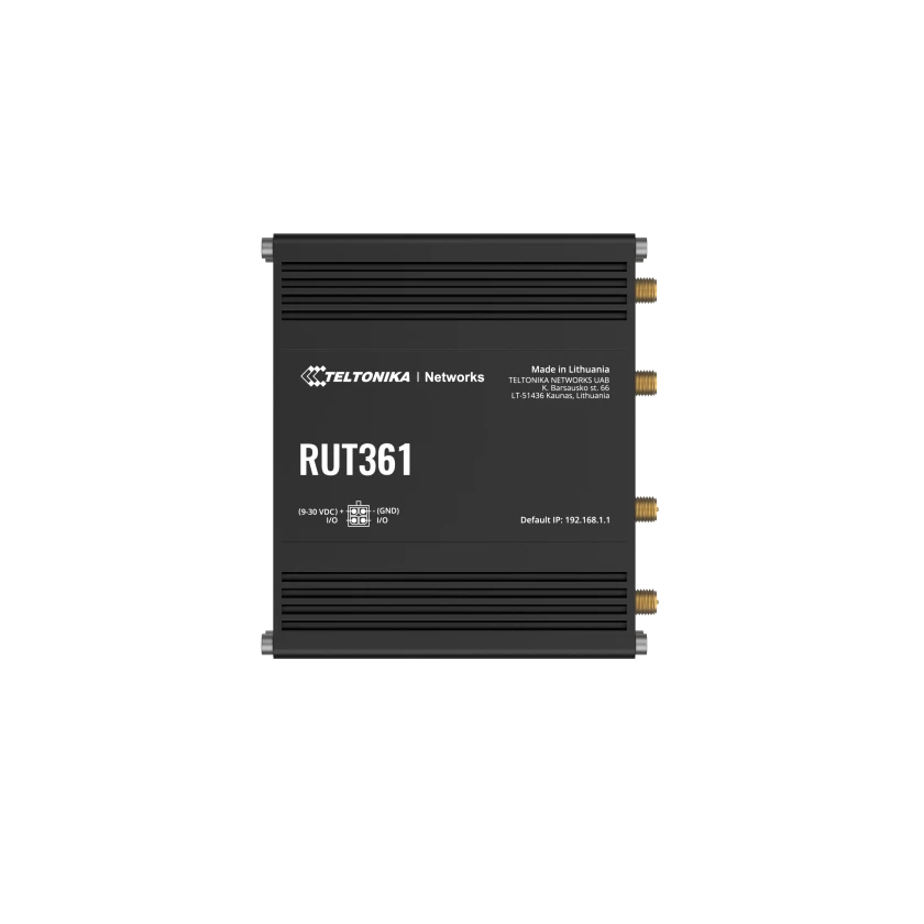 Teltonika RUT361 Industrial Cat 6 LTE Router (RUT361200800)