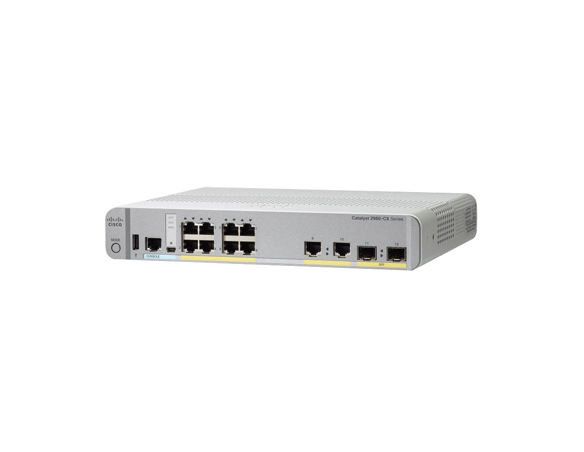 Cisco Catalyst WS-C2960CX-8PC-L Switch – Network Devices Inc. Cisco Catalyst WS-C2960CX-8PC-L Switch – Network Devices Inc.