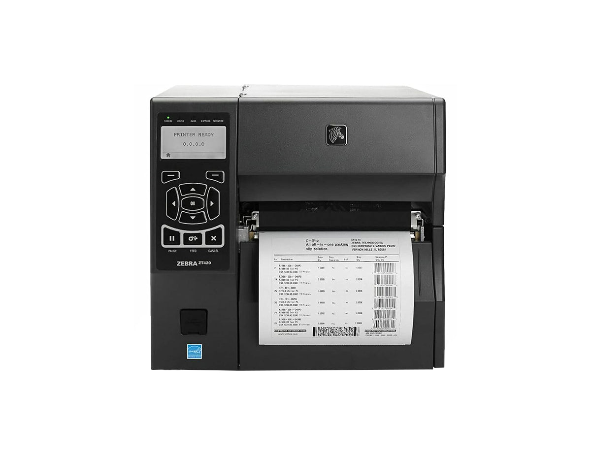 Zebra ZT42062-T010000Z Thermal /Direct Thermal Barcode Label Printer (ZT420)
