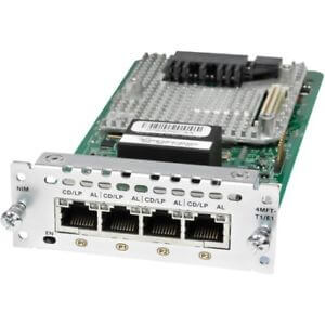Cisco NIM-4MFT-T1/E1 Expansion Module - Network Devices Inc.