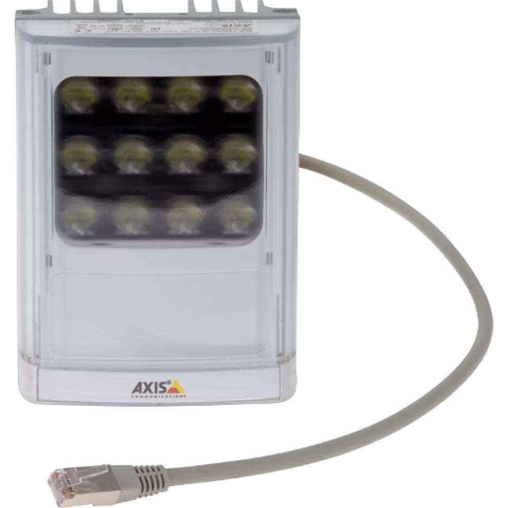 AXIS T90D25 PoE White LED Illuminator, IP66 (01216-001)