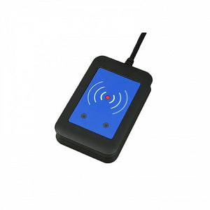 External Secured RFID Card Reader 125kHz + 13.56MHz with NFC (USB)