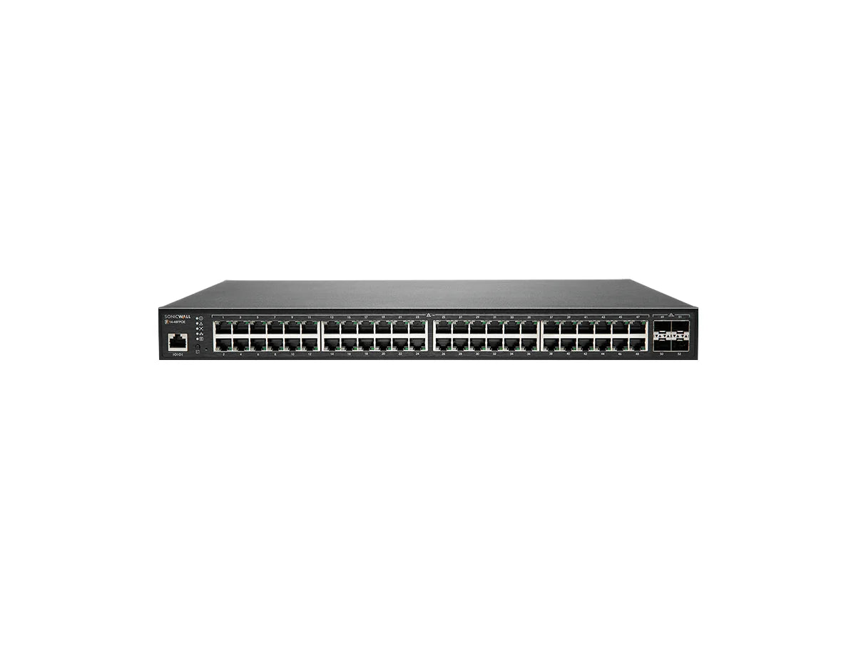 SonicWall SWS14-48FPoE Network Switch (02-SSC-2466)