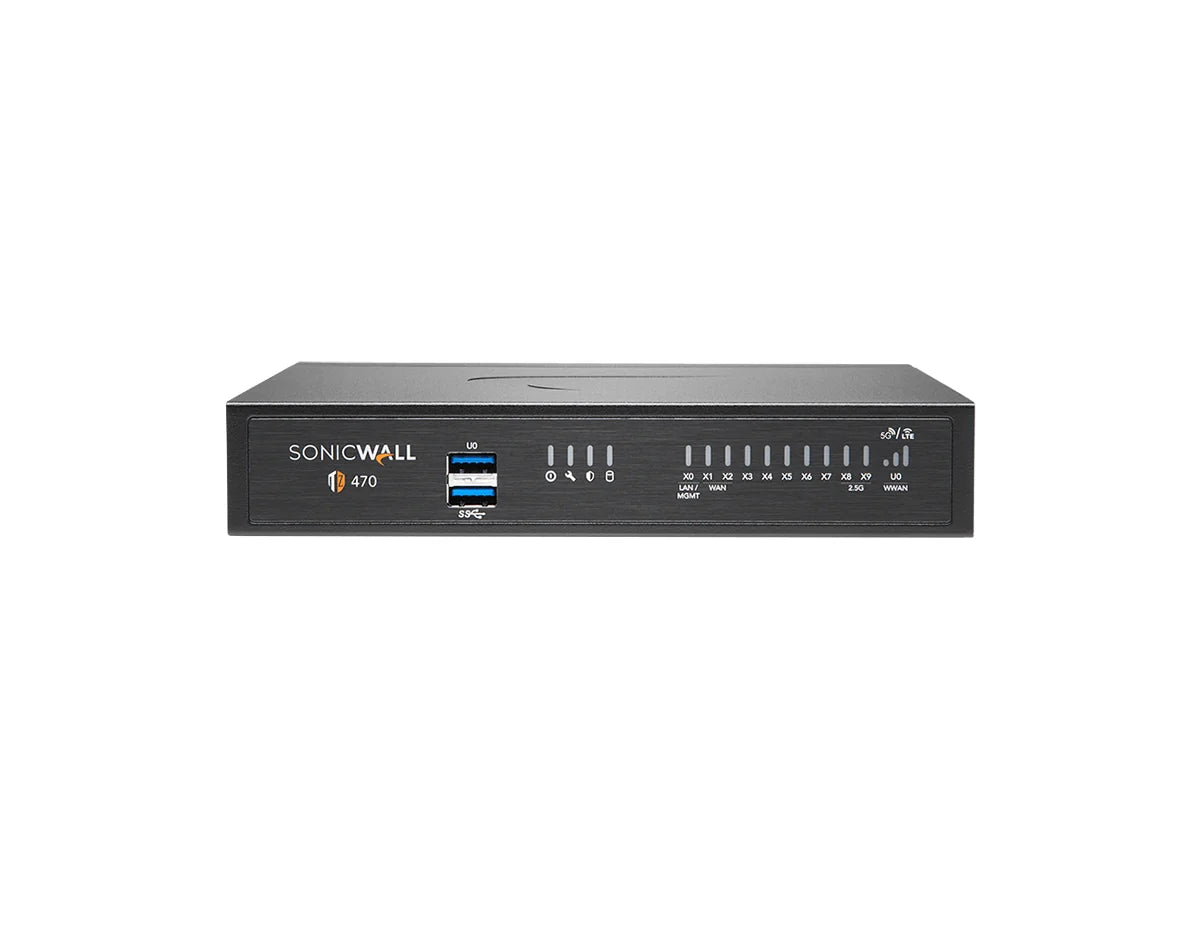 SonicWall TZ 470 Gen 6 Firewall Replacement with 1-Year APSS (03-SSC-8143)