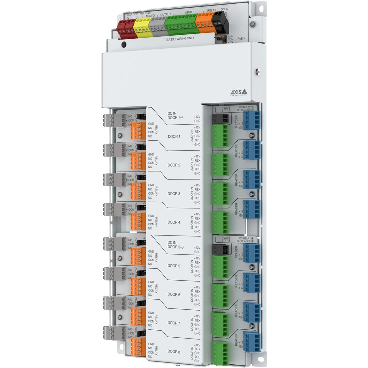 AXIS A1811 8-Door Access Control Kit with Fire Alarm Interface (03342-004)