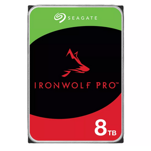 Seagate 8TB IronWolf Pro 7200 rpm SATA III 3.5" Internal NAS HDD (ST8000NT001)