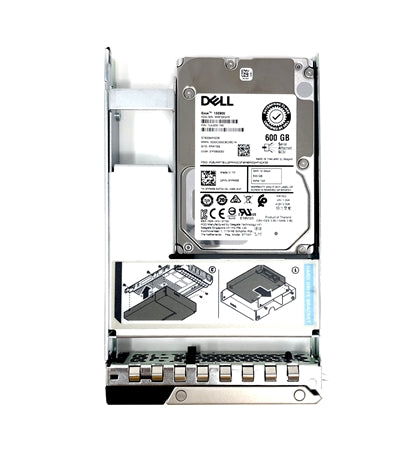 Dell 600GB 15K RPM SAS 12Gbps 512n 2.5in Hot-plug hard drive (400-ATIO)