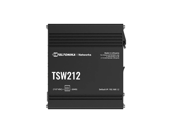 Teltonika TSW212 Layer 2 Managed Ethernet Switch with IPv6 Support (TSW212000000)