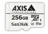 AXIS 256 GB 10 Pieces Surveillance MicroSDXC Card  (02021-021)