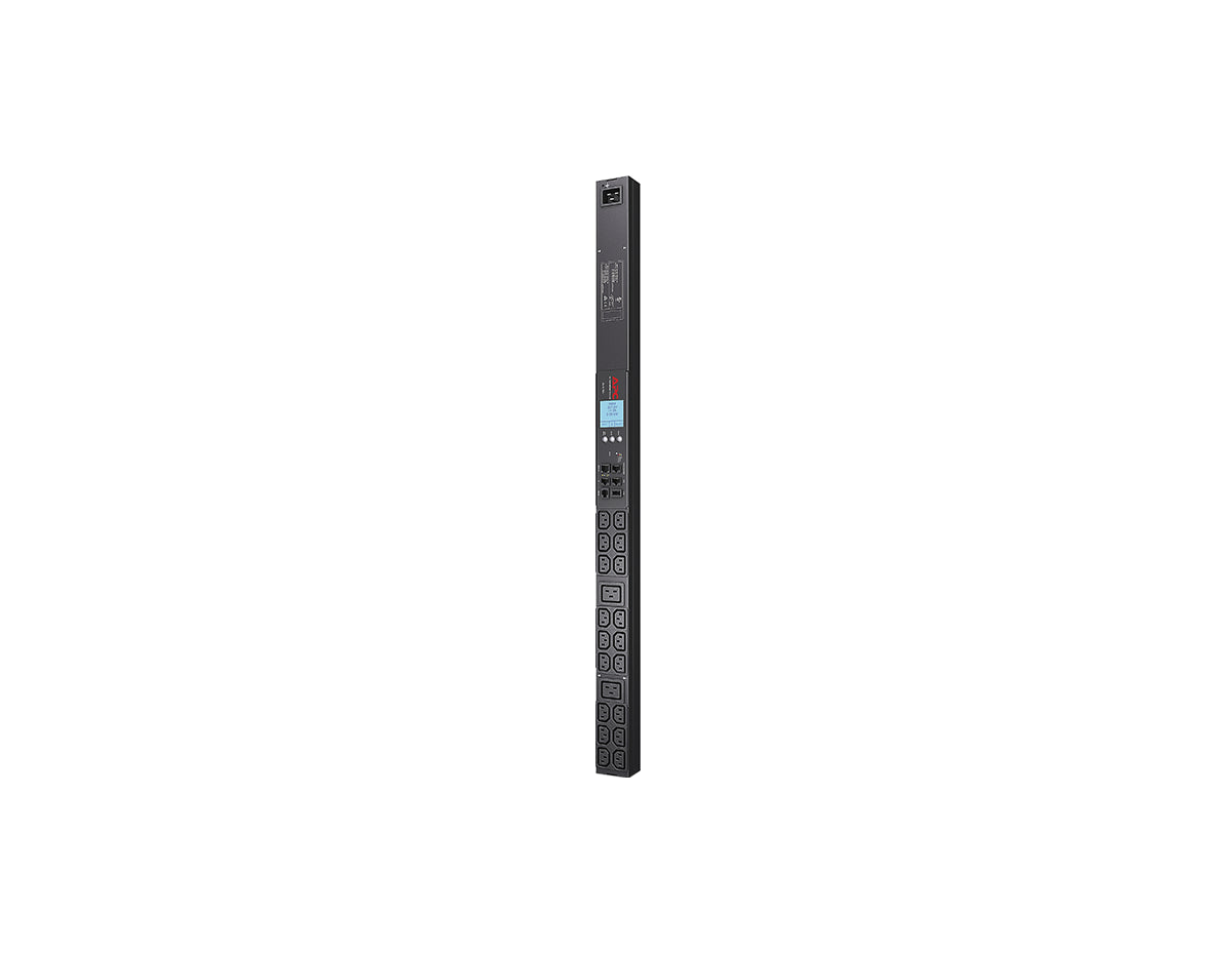 APC AP8858NA3 - Metered Rack PDU 20A 208V 0U with 18 C13 & 2 C19 Outlets
