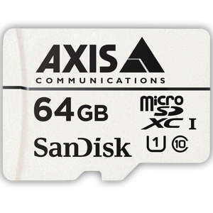 AXIS 64 GB 10 Pieces Surveillance MicroSDXC Card (5801-961)