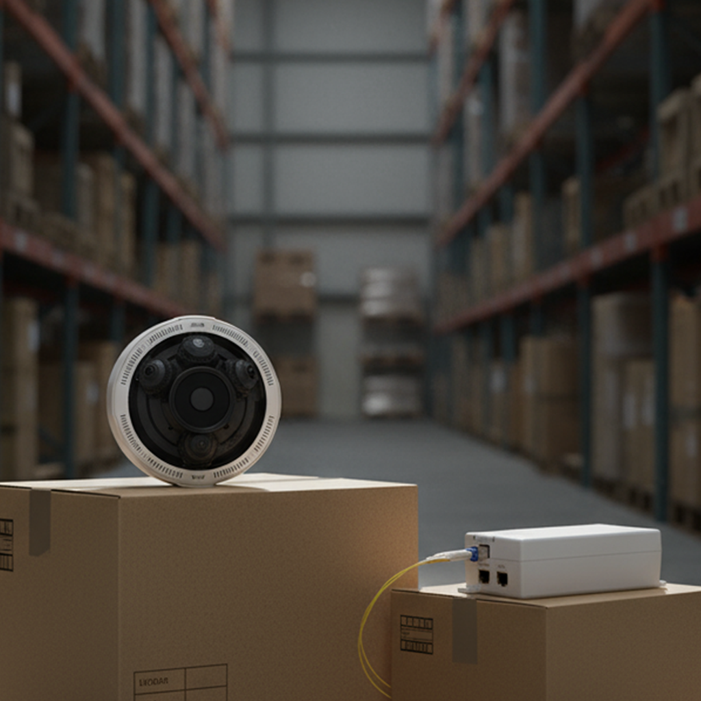 Axis Panoramic P3735-PLE Camera & Midspan Bundle