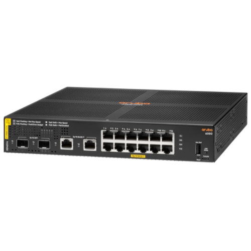 HPE Aruba R8N89B | CX 6000 12G Class4 PoE 139W Switch