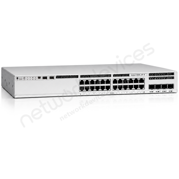Cisco Catalyst C9200L-24P-4X-A 24-Port PoE+ 4x10G SFP+ Switch, Network Advantage