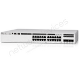 Cisco Catalyst C9200L-24P-4X-A 24-Port PoE+ 4x10G SFP+ Switch, Network Advantage — front panel and ports