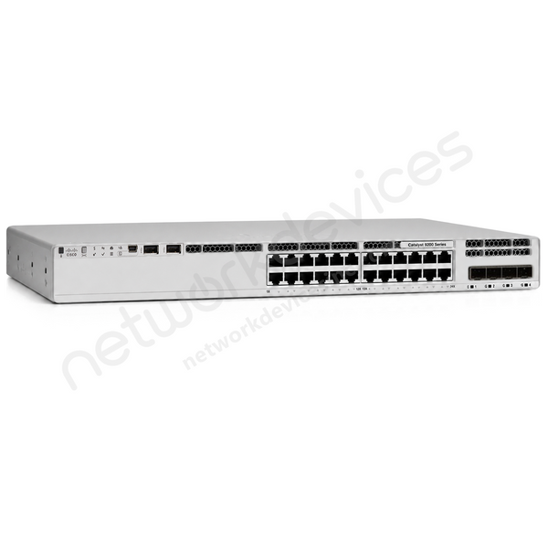 Cisco Catalyst C9200L-24PXG-4X-A 24-Port mGig PoE+ Switch (8xmGig, 4x10G SFP+), Network Advantage