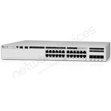 Cisco Catalyst C9200L-24T-4X-E 24-Port Data Switch with 4x10G SFP+ Uplinks, Network Essentials — front panel and ports