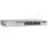 Cisco Catalyst 9300 C9300-24S 24-Port SFP Fiber Switch with Modular Uplink - front view | Network Devices Inc.