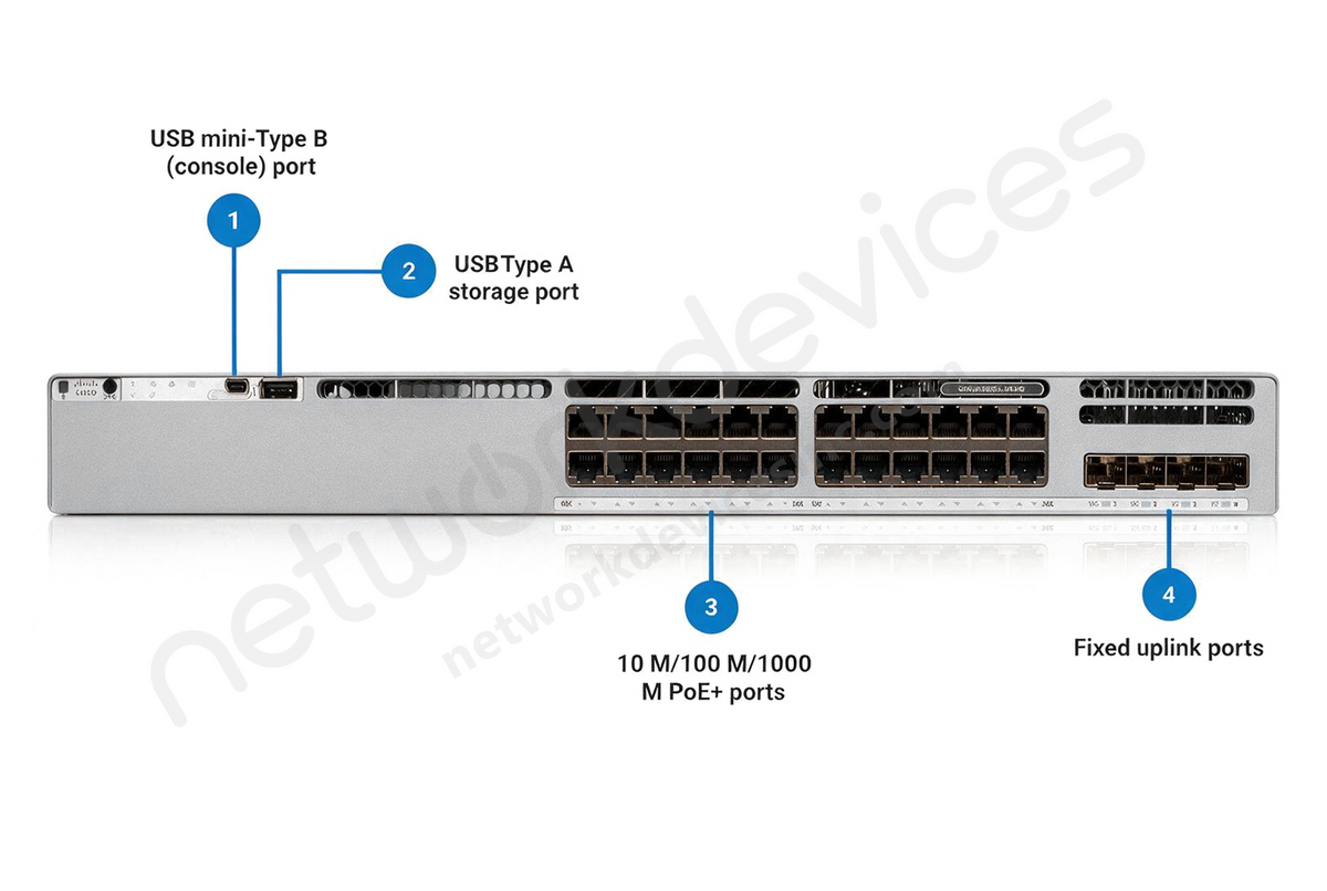 Cisco C9300L-24T-4G-E Switch
