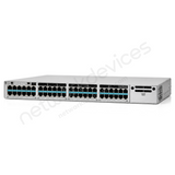 Cisco Catalyst 9300X C9300X-48TX 48-Port mGig Data-Only Switch with Modular Uplink - angled front view | Network Devices Inc.