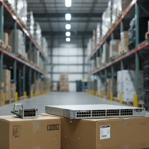 Cisco Catalyst C9300 48P Switch & Expansion Module Bundle