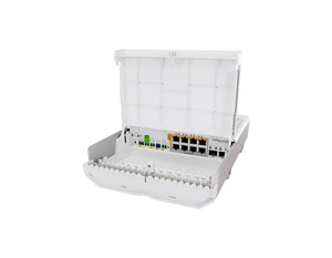 MikroTik netPower Lite 8P Outdoor PoE Switch (CSS610-8P-2S+OUT)