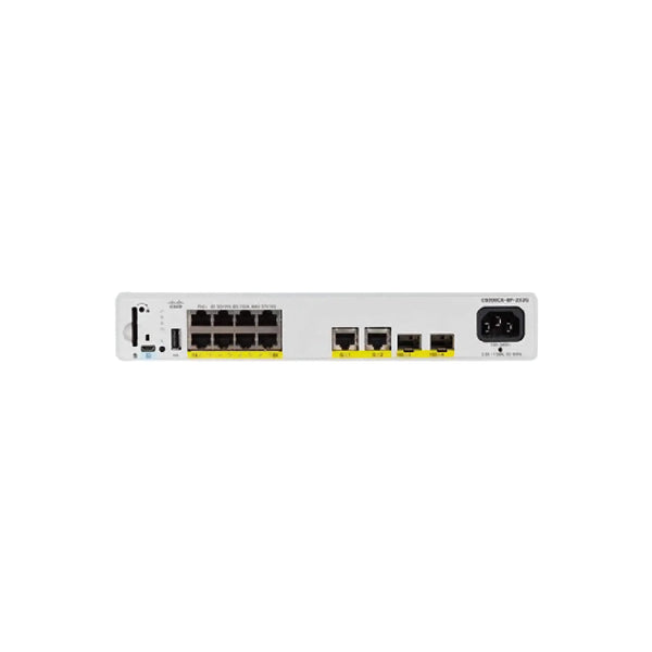 Cisco Catalyst C9200CX-8UXG-2X-E 8-Port UPOE Switch
