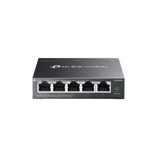 TP-Link Omada ES205GP 5-Port Gigabit Easy Managed Switch with 4-Port PoE+