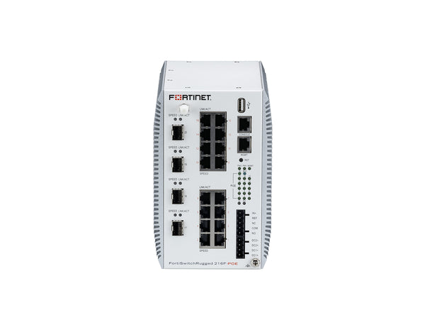 Fortinet FortiSwitch FSR-216F-POE Industrial PoE Switch