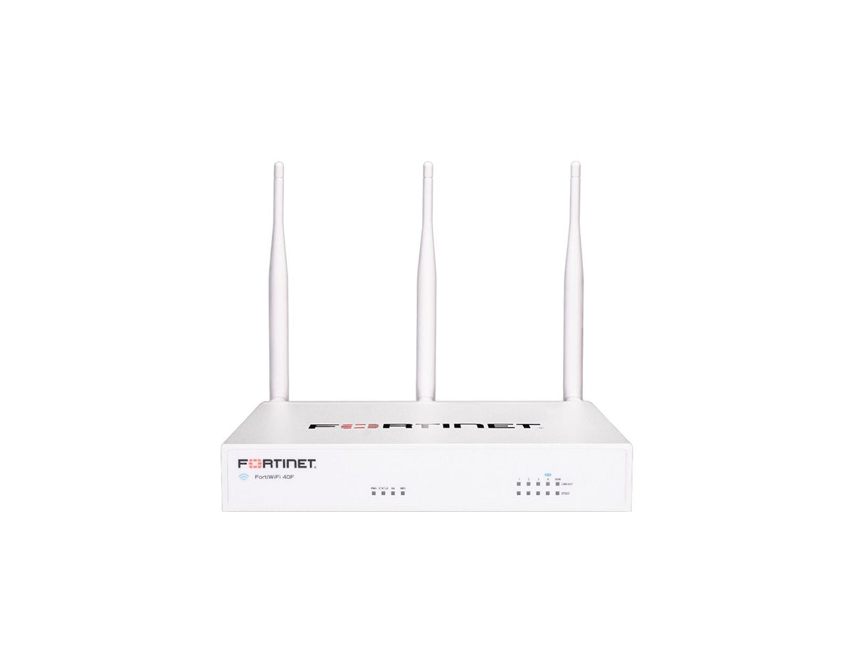 Fortinet FortiWiFi-40F 1 Year 24x7 FortiCare and FortiGuard Unified Threat Protection Firewall Appliance (FWF-40F-E-BDL-950-12)