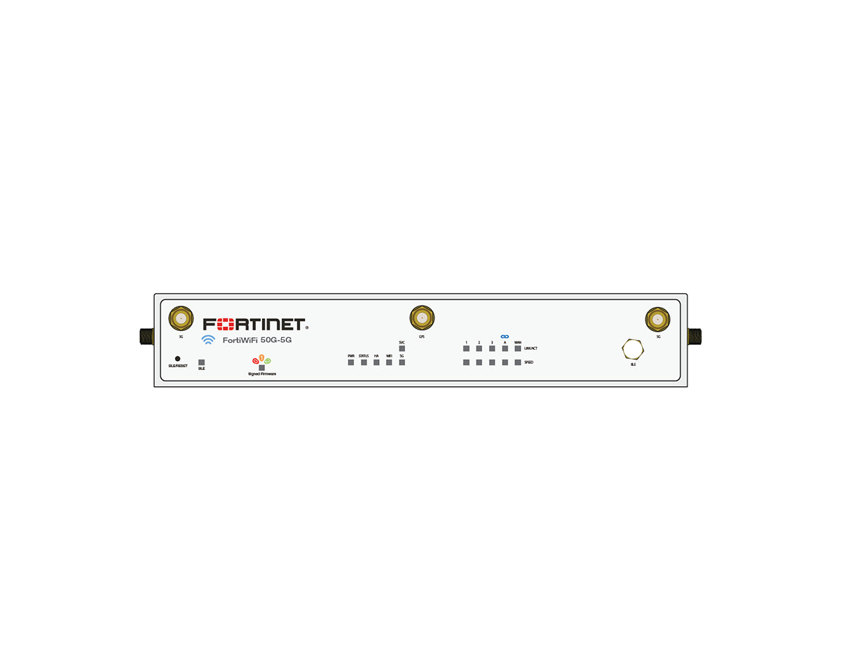 Fortinet FortiWiFi 50G-5G-II Secure SD WAN Firewall with Wi Fi 6