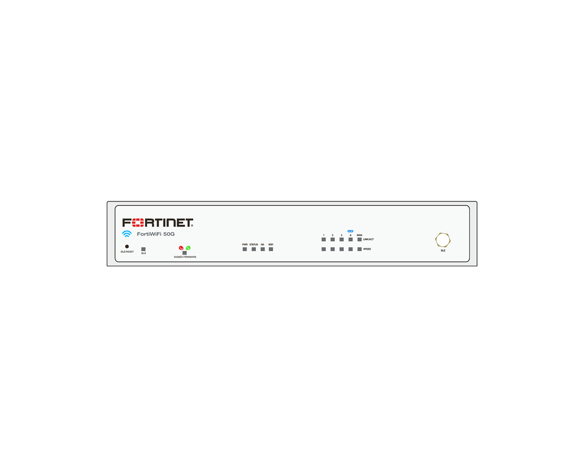 Fortinet FortiWiFi 50G Firewall + 3 Year UTP Bundle