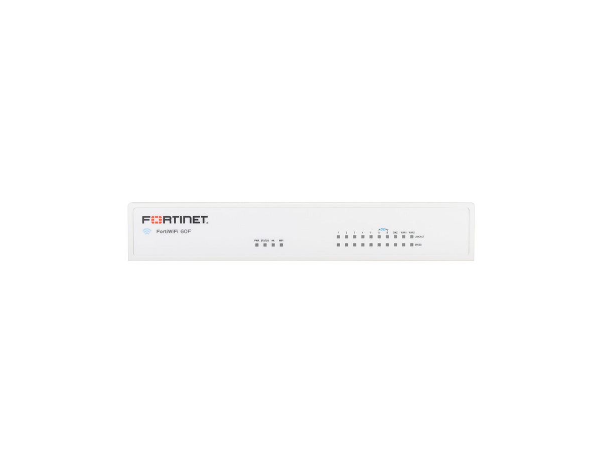 Fortinet FortiWiFi-60F Hardware plus 3 Year 24x7 FortiCare and FortiGuard Unified Threat Protection Firewall (FWF-60F-E-BDL-950-36)