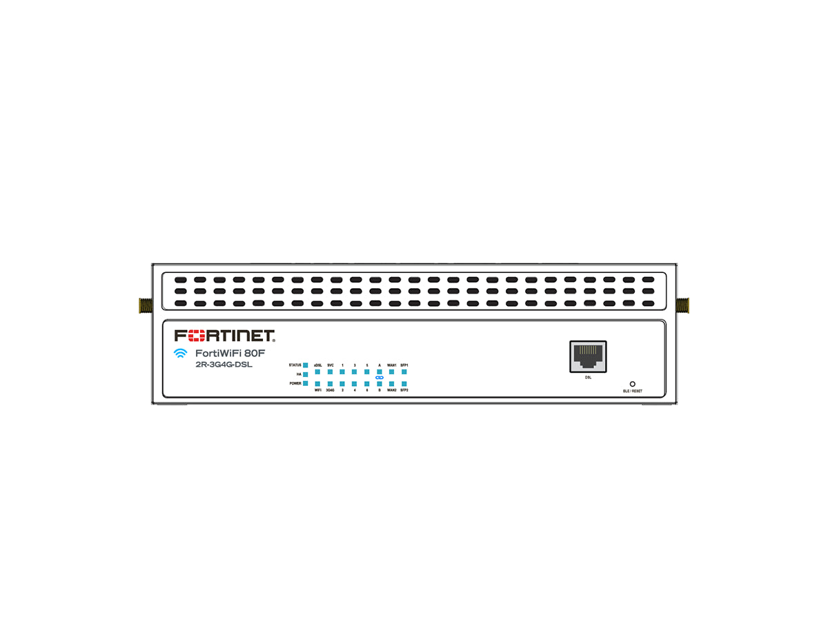 Fortinet FortiWiFi FWF-81F-2R-3G4G-DSL-A-BDL-809-36 + 3 Year Enterprise Protection