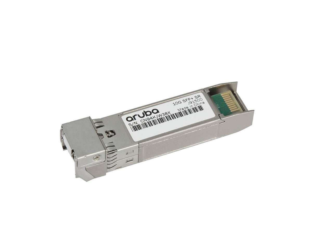HPE Aruba Networking J9150D 10G SFP+ LC SR 300m OM3 MMF Transceiver