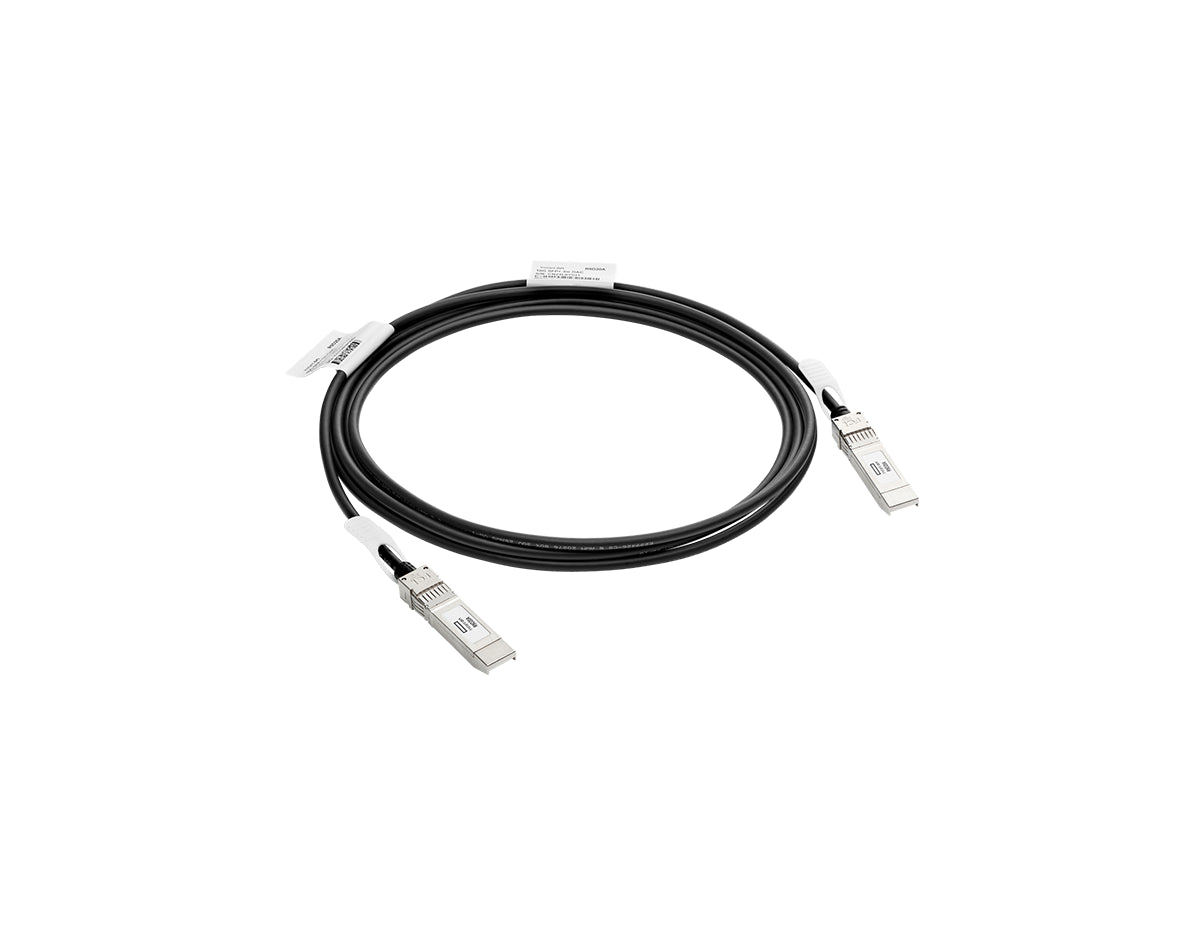 HPE Aruba  J9283D 10G SFP+ to SFP+ DAC 3 Meter Twinax Cable