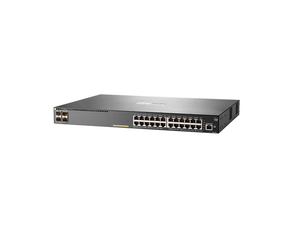 HPE Aruba 2930F 24G PoE+ 4SFP+ Switch (JL255A)