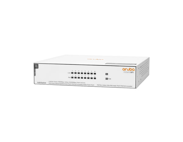 HPE Networking Instant On 1430 8-Port Gigabit PoE Switch (R8R46A)