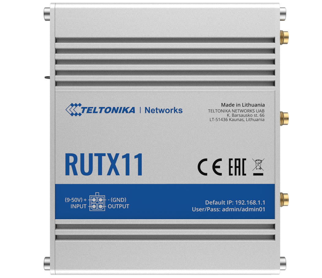 Teltonika RUTX11 Router (RUTX11100400)