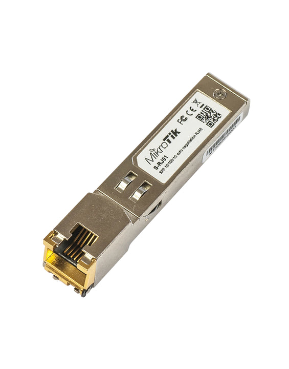MikroTik S-RJ01 RJ45 SFP 10/100/1000M Copper Module