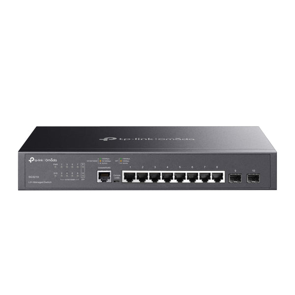 TP-Link Omada SG3210 8-Port Gigabit L2+ Managed Switch with 2 SFP Slots