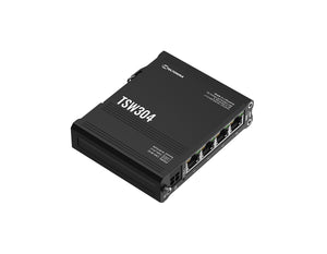 Teltonika TSW304 Industrial 4-Port Gigabit Ethernet Switch (TSW304000001)